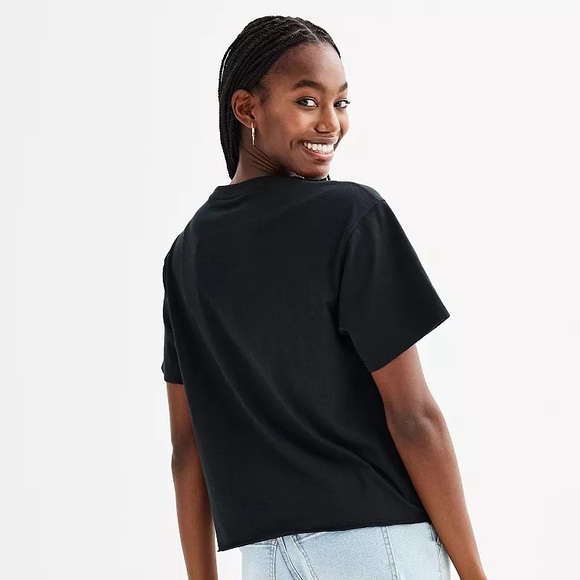 NWT On Wednesdays We Wear Black Graphic Women’s T-shirt - Picture 3 of 9